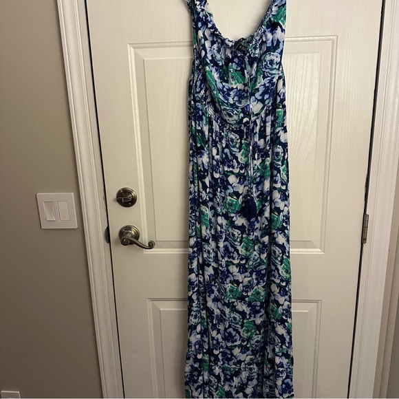WHBM Strapless Maxi Coverup Dress Size XL - Picture 2 of 11